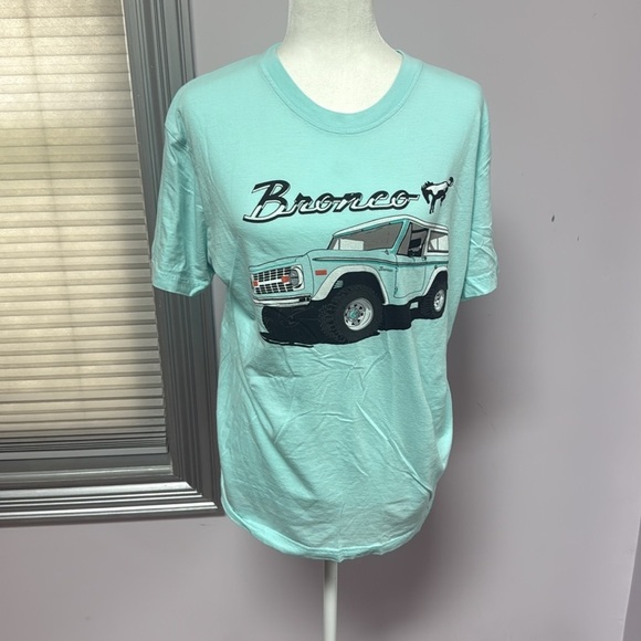 American Needle Tops - Ford Bronco by American Needle aqua size L